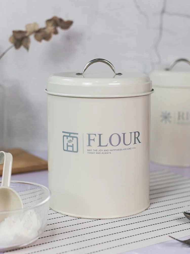 Round Type Baking Flour Storag - Kitchen Baking Storage Containers recension och pris