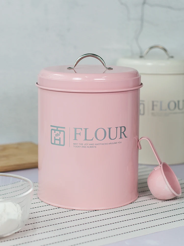 Round Type Baking Flour Storag - Kitchen Baking Storage Containers recension och pris