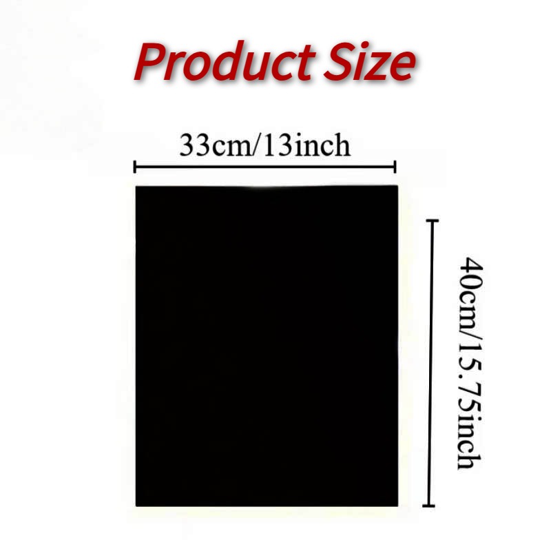 1/2/3/4/5PCS Black BBQ Grill M - Kitchen Baking Mat recension och pris