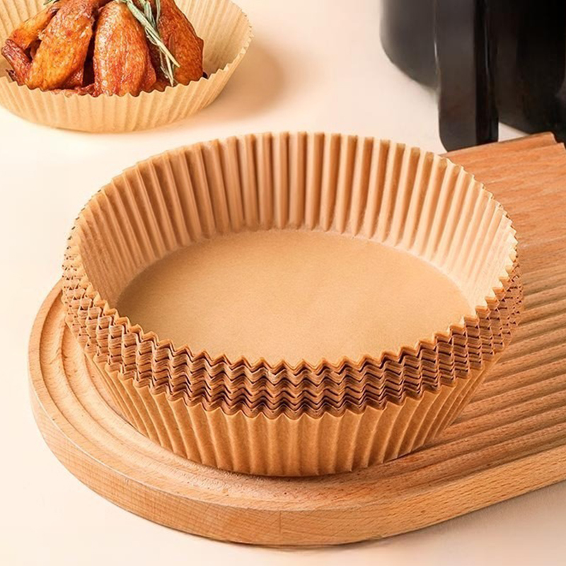 50/100PCS Air Fryer Paper Plat - Kitchen Baking Mat recension och pris