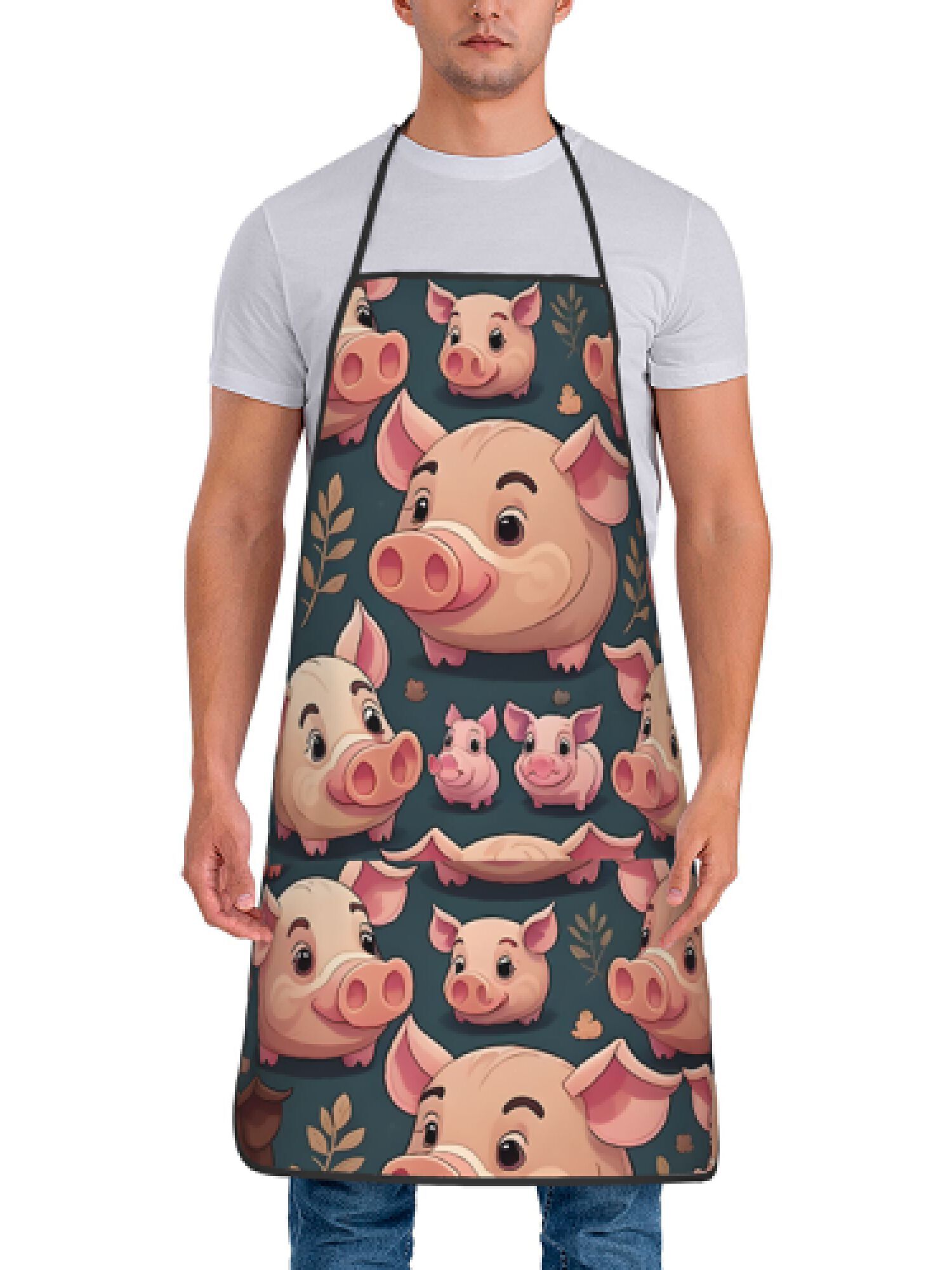 1 Piece Retro Pink Pig Design  - Kitchen Baking Area Ideas recension och pris