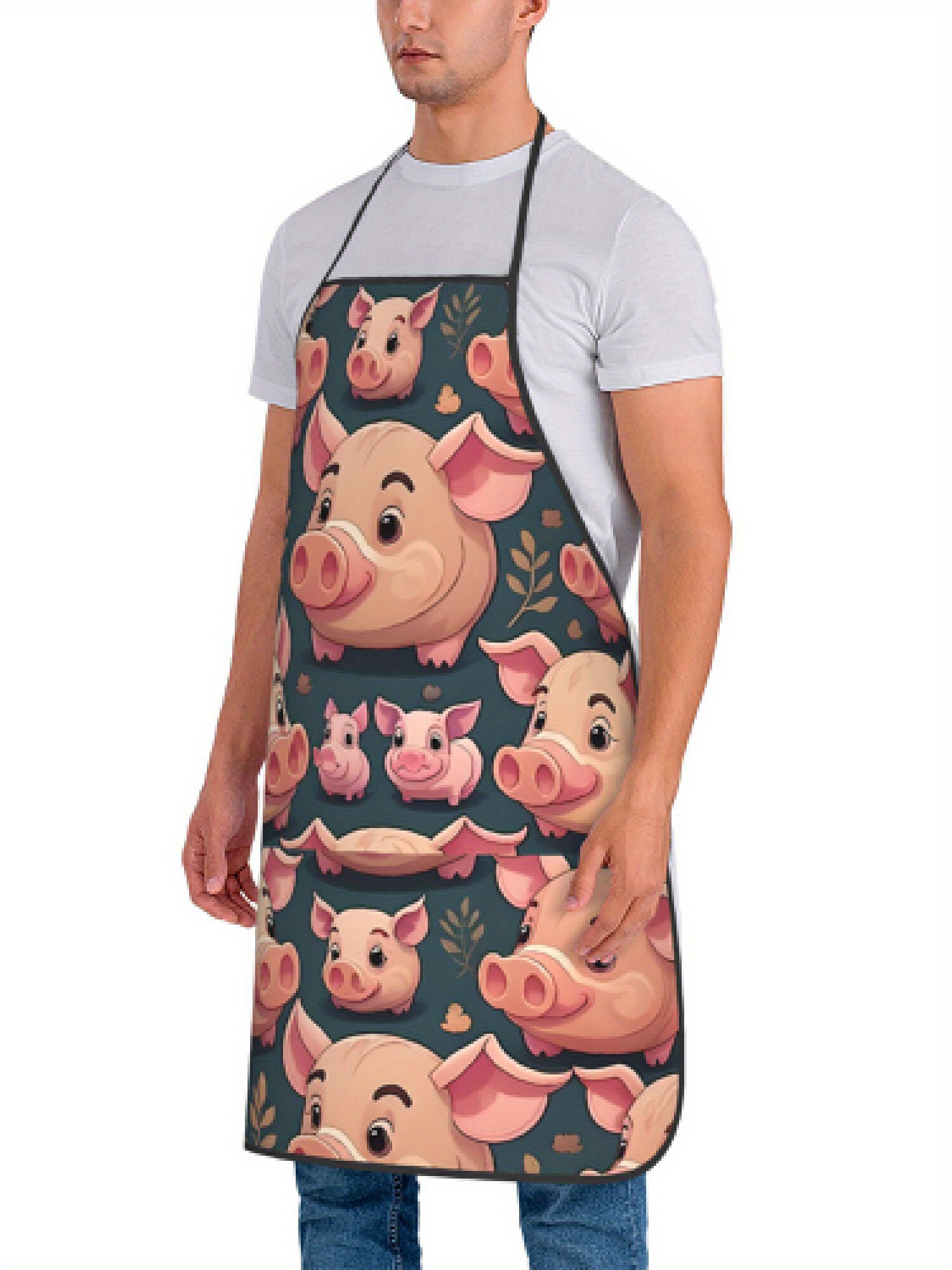 1 Piece Retro Pink Pig Design  - Kitchen Baking Area Ideas recension och pris