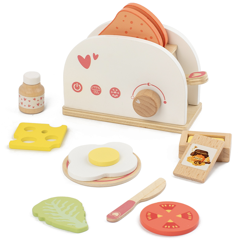 Pretend Play Wooden Kitchen Se - Kitchen Baking Game recension och pris