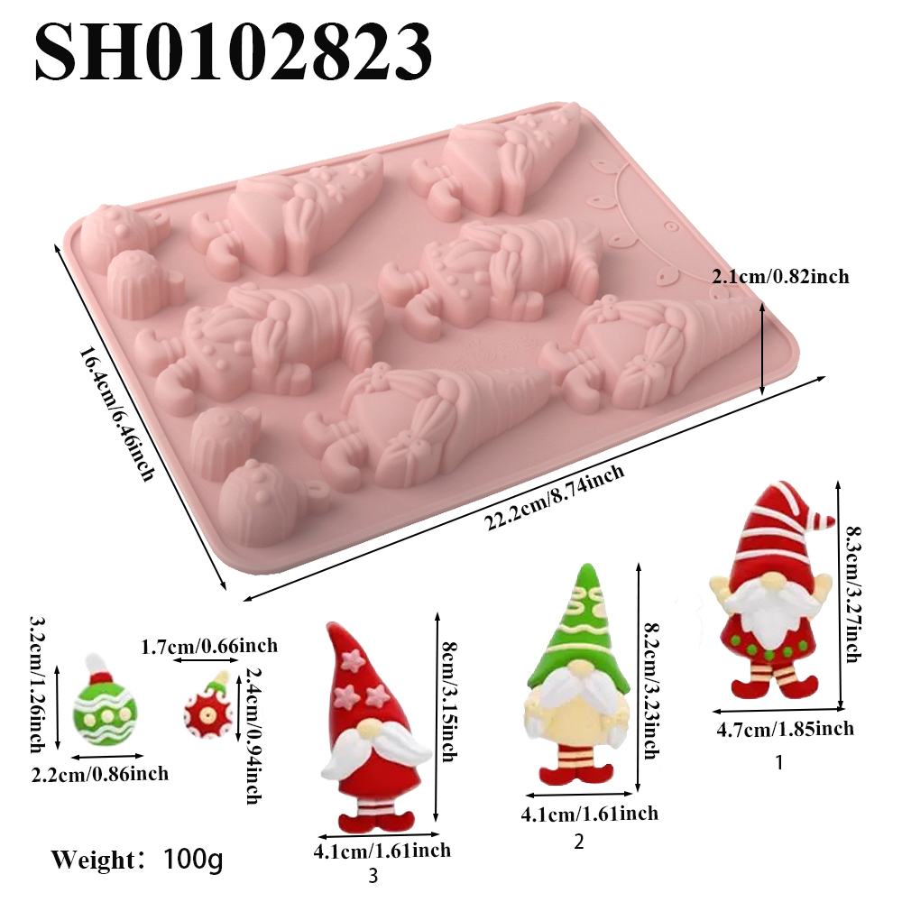Christmas Element Silicone Cho - Kitchen Design For Baking recension och pris