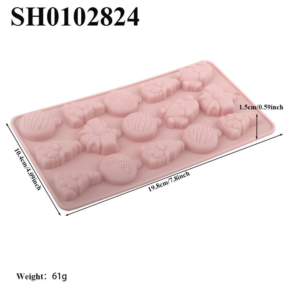 Christmas Element Silicone Cho - Kitchen Design For Baking recension och pris