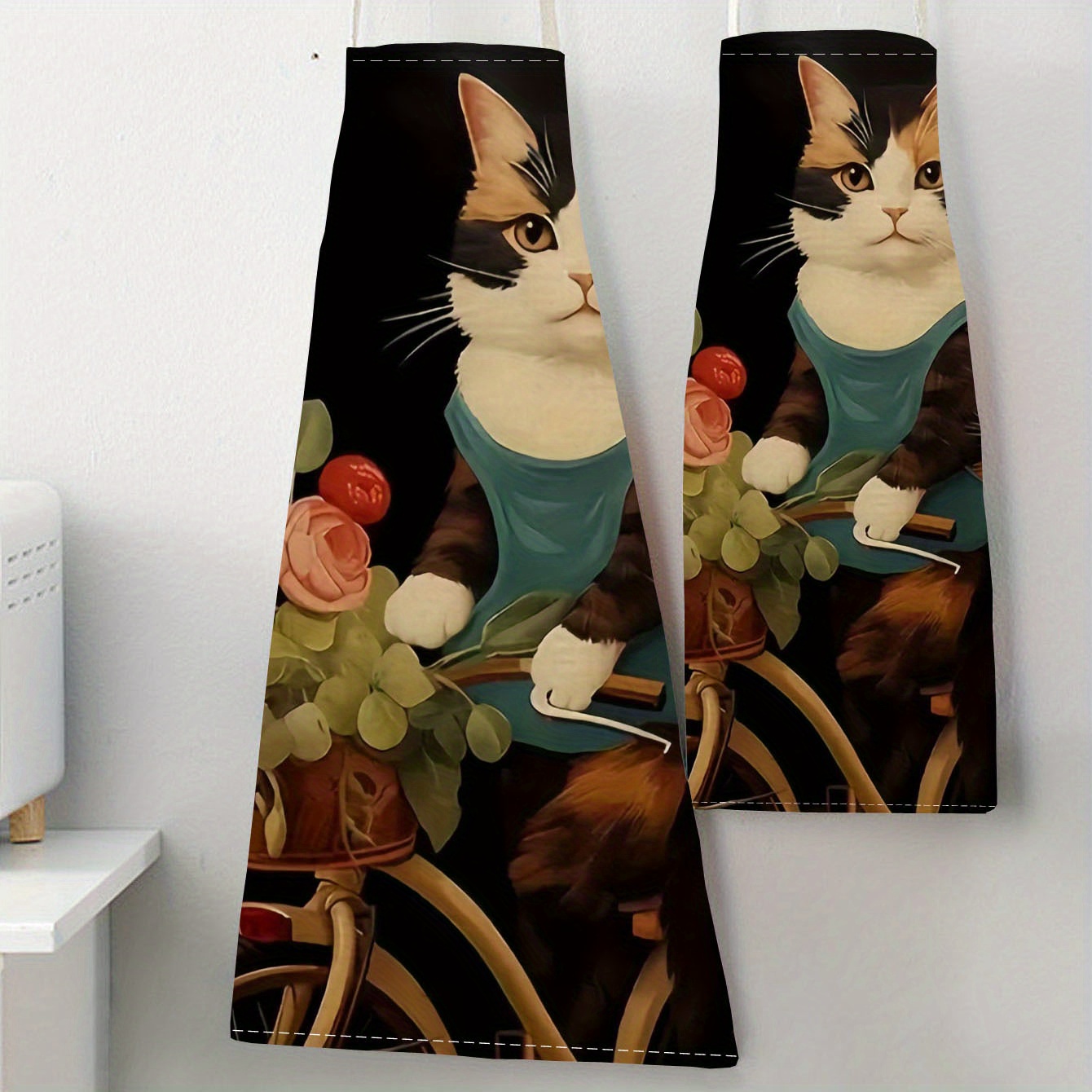 Linen Apron Funny Cat Sunglass - Kitchen Baking Area Ideas recension och pris