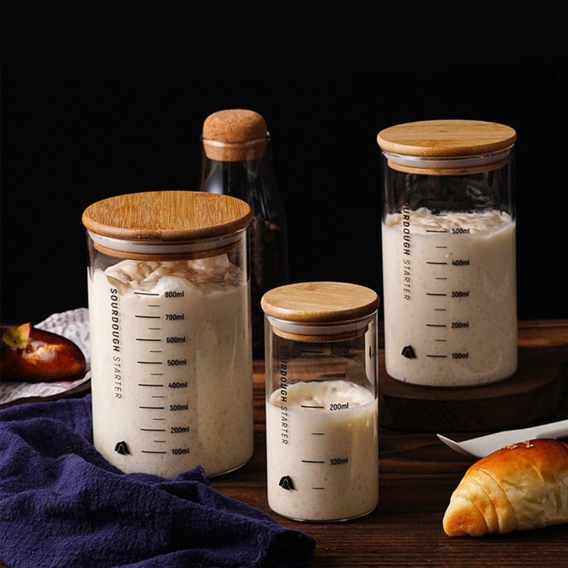 Sourdough Proofing Jar Kitchen - Kitchen Baking Storage Containers recension och pris