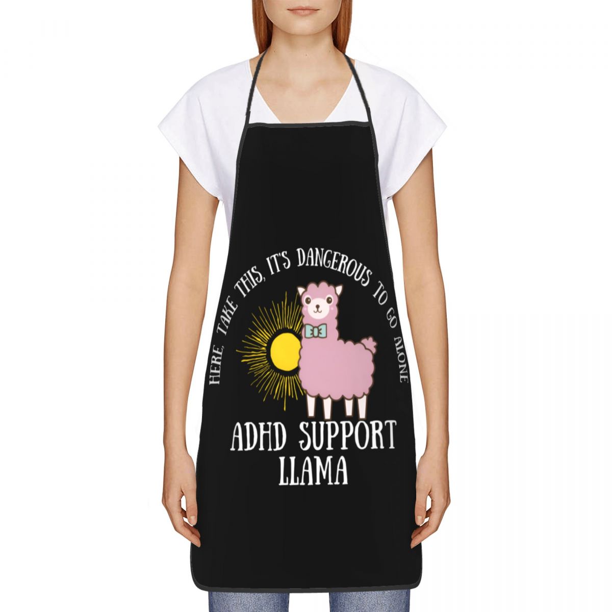 Unisex ADHD Support Llama Quot - Kitchen Baking Quotes recension och pris