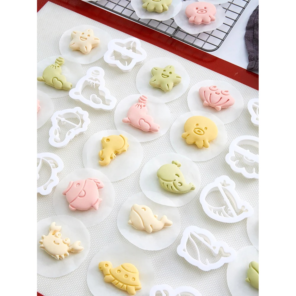 Marine Animals Cookie Cutters  - Kitchen Baking Cake recension och pris